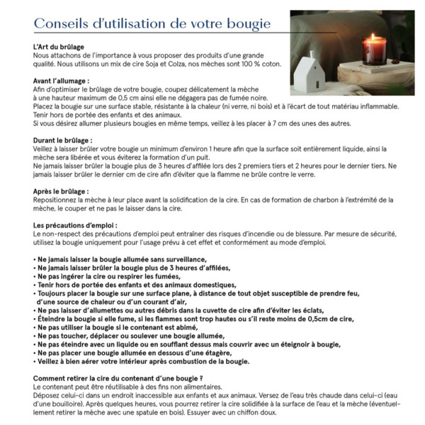 Фото - Свічка скло La Rochere 644914 ABEILLE EN MEDITERRANEE 200 гр.