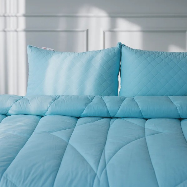 Фото - Ковдра літня двоспальна євро MirSon EcoSilk Valentino 070 220х240 см (2200000018427_220_240)