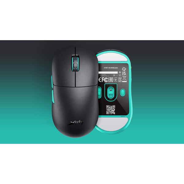 Фото - Мышь беспроводная игровая Xtrfy M8 WIRELESS Black (M8W-RGB-BLACK)