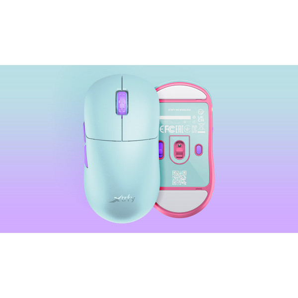 Фото - Мышь беспроводная игровая Xtrfy M8 WIRELESS Frosty Mint (M8W-RGB-MINT)