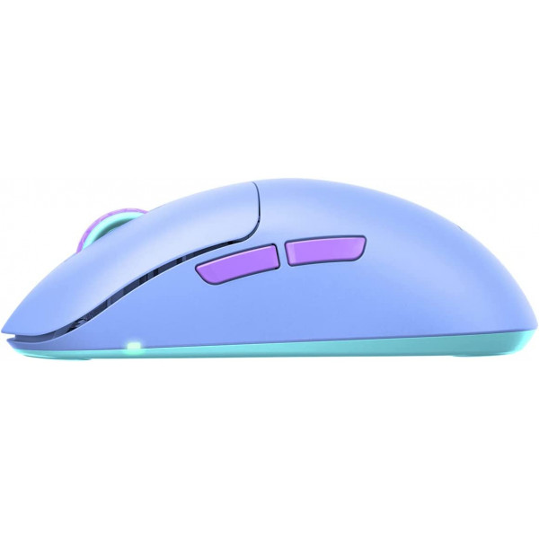 Фото - Миша бездротова ігрова Xtrfy M8 WIRELESS Frosty Purple (M8W-RGB-PURPLE)