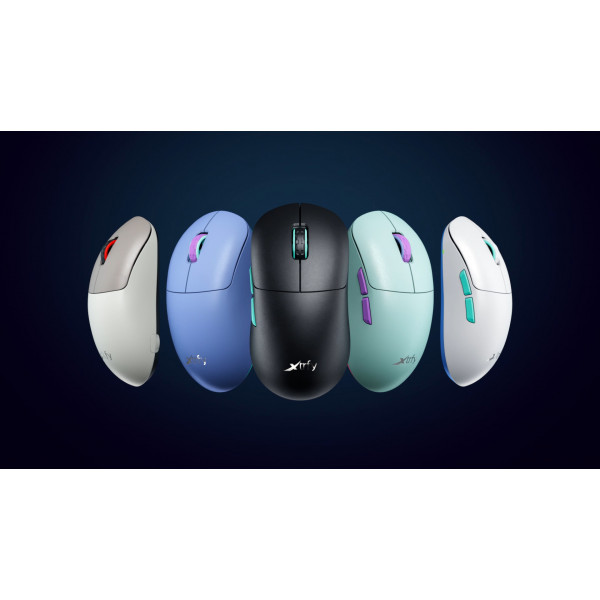 Фото - Миша бездротова ігрова Xtrfy M8 WIRELESS White (M8W-RGB-WHITE)