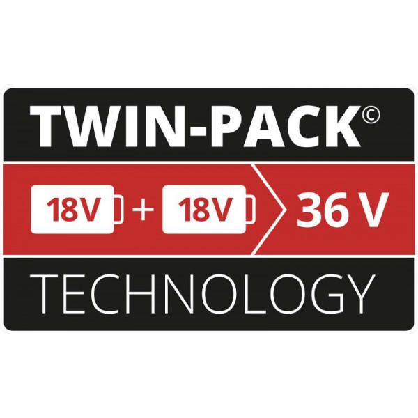 Фото - З/У к аккумуляторной батарее для электроинструментов Einhell 18V 2x4.0Ah Twincharger Kit + набор аккумуляторов (4512112)