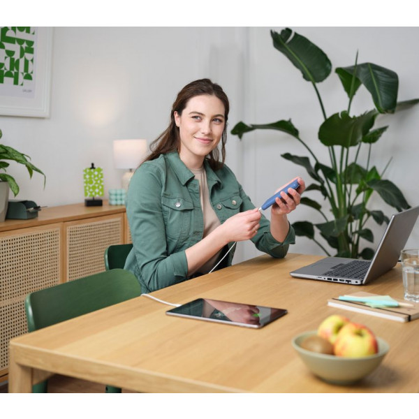 Фото - Батарея мобільна Trust Primo Eco 10000 mAh Blue (25028)