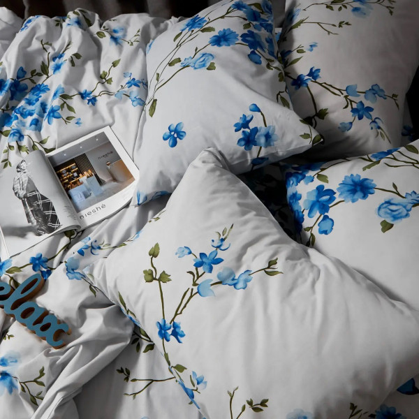 Фото - Наволочка Moon&Star Бязь Gold Люкс Sky Bloom 50х70 2 шт. (MS-840001461)