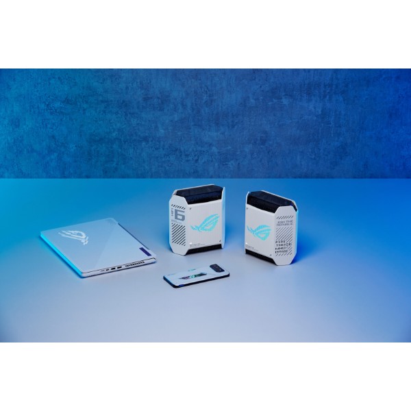 Фото - MESH система WiFi6 Asus ROG Rapture GT6 White (2-Pack)