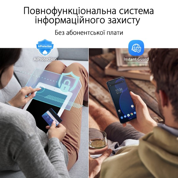 Фото - MESH система WiFi6 Asus ROG Rapture GT6 White (2-Pack)