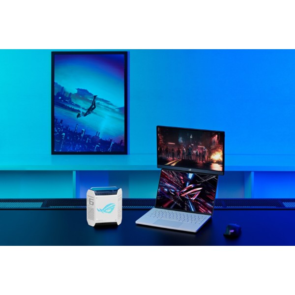 Фото - MESH система WiFi6 Asus ROG Rapture GT6 White (2-Pack)