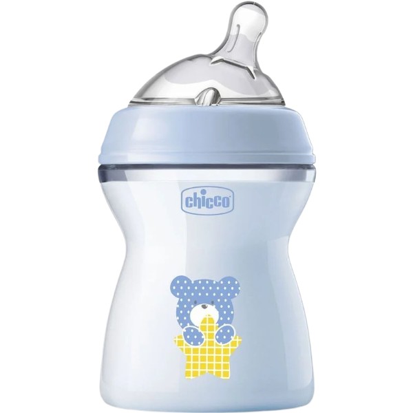 Фото - Бутылочка для кормления Chicco Natural Feeling 250 мл від 2 м средний поток (81323.20)