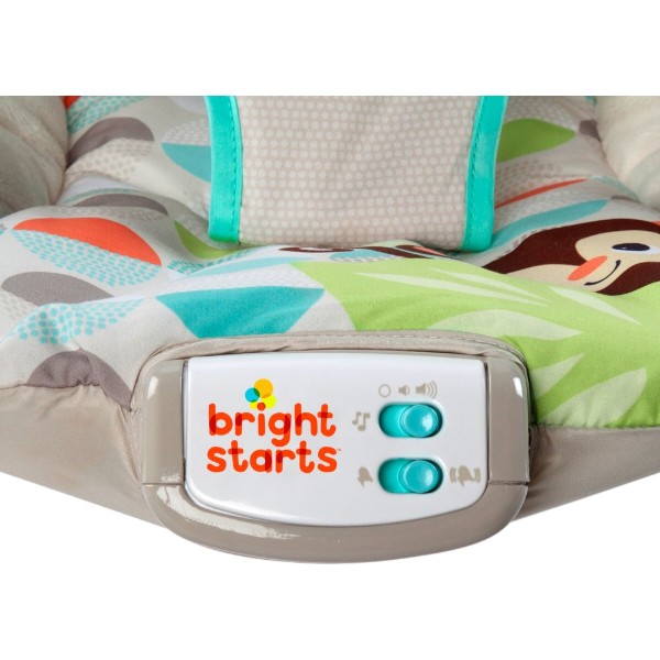 Фото - Кресло-шезлонг Bright Starts Happy Safari Bouncer (11508)