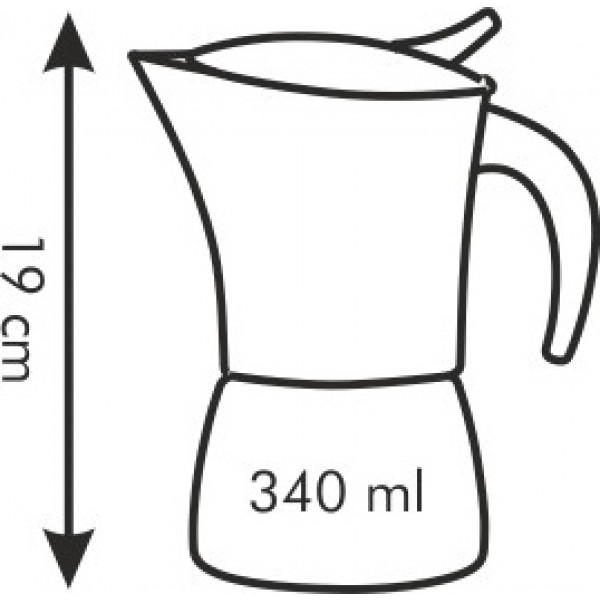 Фото - Кавоварка гейзерна tescoma 647106 Monte Carlo