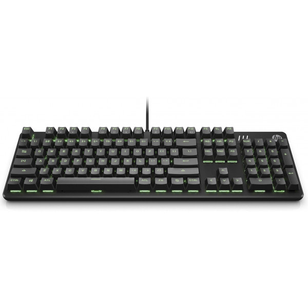 Фото - Клавиатура проводная игровая HP Pavilion Gaming 550 RGB 104key Red Hybrid USB (9LY71AA) Black