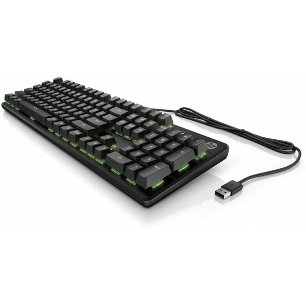 Фото - Клавиатура проводная игровая HP Pavilion Gaming 550 RGB 104key Red Hybrid USB (9LY71AA) Black
