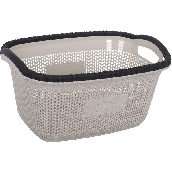 Фото - Кошик для білизни VIOLET HOUSE 1003 Віолетта Cappuchino 28 л Фото - Кошик для білизни VIOLET HOUSE 1003 Віолетта Cappuchino 28 л