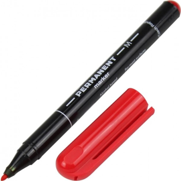 Фото - Маркер Centropen Permanent 2846 1 мм Red (2846/02)