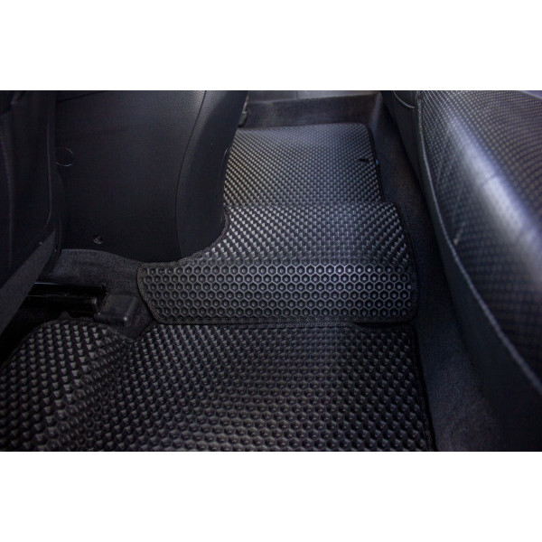 Фото - Килимки ворсові в салон авто EVAtech Standard для Hyundai Grandeur (HG) 2011-2017 5 покоління Sedan Korea чорний кант HY43648C5LA5VEB