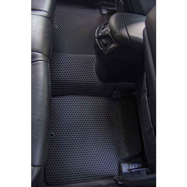 Фото - Килимки ворсові в салон авто EVAtech Standard для Hyundai Grandeur (HG) 2011-2017 5 покоління Sedan Korea чорний кант HY43648C5LA5VEB