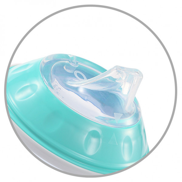 Фото - Поильник-непроливайка детский BabyOno Natural nursing 180 мл (3+) Розовый (1456/02)