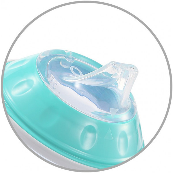 Фото - Поильник-непроливайка детский BabyOno Natural nursing 180 мл (3+) Мятный (1456/01)