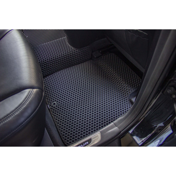 Фото - Килимки ворсові в салон авто EVAtech Standard для Hyundai Grandeur (HG) 2011-2017 5 покоління Sedan Korea чорний кант HY43648C5LA5VEB