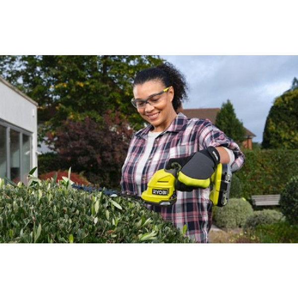 Фото - Ножиці акумуляторні для газону Ryobi RY18GSA-0 + насадка-кущоріз 18В ONE+ без АКБ та ЗП