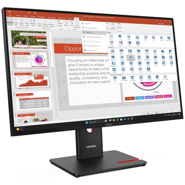 Фото - Монитор Lenovo ThinkVision T27-40 (64A5MAT6UA) Фото - Монитор Lenovo ThinkVision T27-40 (64A5MAT6UA)