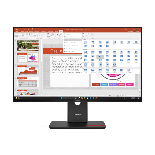Фото - Монитор Lenovo ThinkVision T27-40 (64A5MAT6UA)