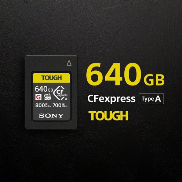 Фото - Карта пам'яті Sony CFexpress Type A  640GB R800/W700 Tough (CEAG640T.SYM)