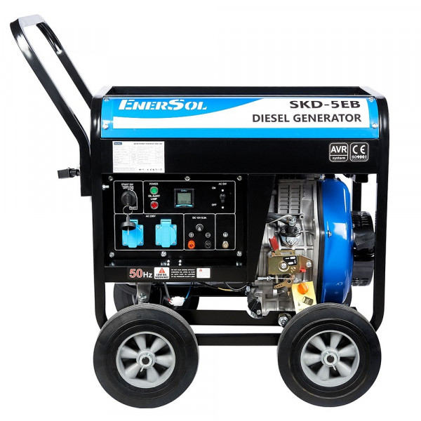 Фото - Генератор дизельний EnerSol SKD-5EB