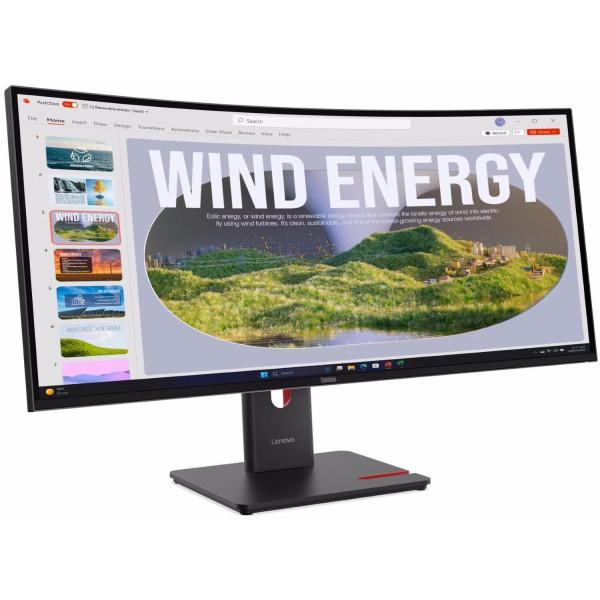 Фото - Монітор Lenovo T34WD-40 (64AEGAT1UA)