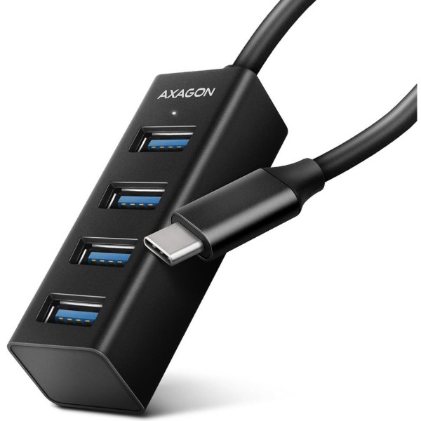 Фото - Хаб USB AXAGON SuperSpeed USB-C MINI 20 см USB-C Black (HUE-M1C)