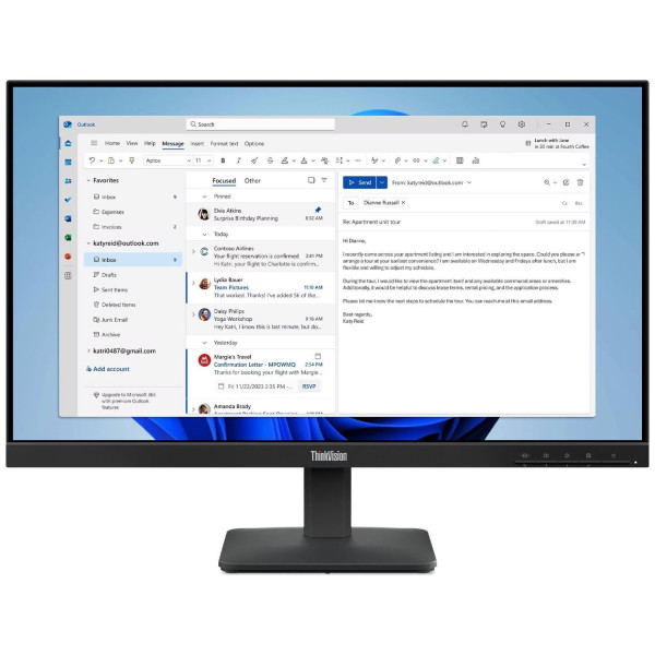Фото - Монитор Lenovo 64B5KAT1UA