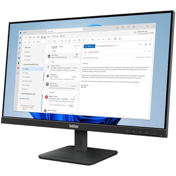 Фото - Монітор Lenovo 64B5KAT1UA