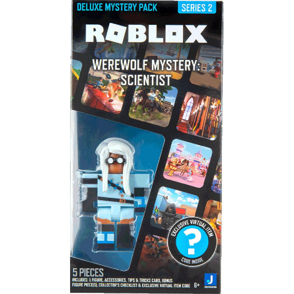 Фото - Колекційна фігурка Jazwares Roblox Deluxe Mystery Pack Werewolf Mystery: Scientist S2 (ROB0585)