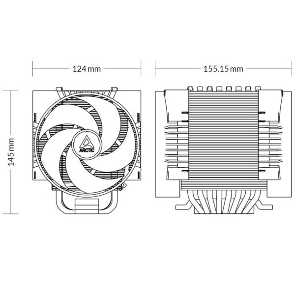 Фото - Процесорний кулер ARCTIC ACFRE00171A