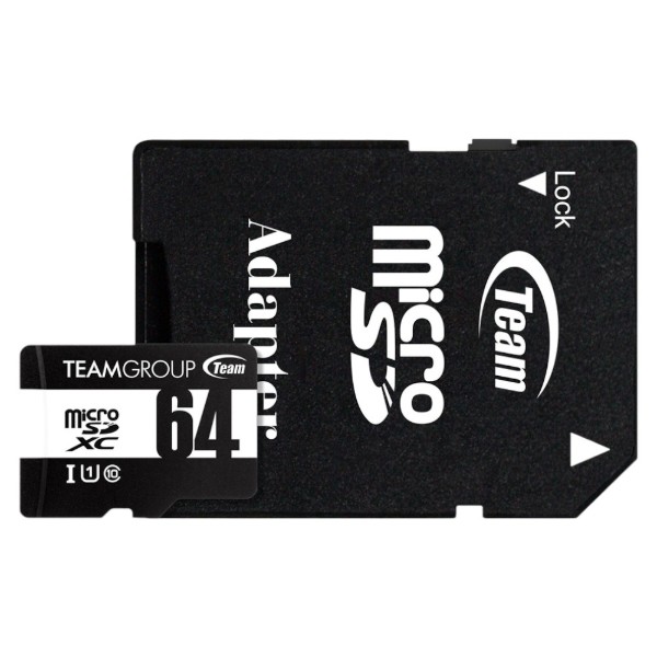 Фото - Карта памяти Team 64GB CLASS10 UHS-I RETAIL (TUSDX64GCL10U03)