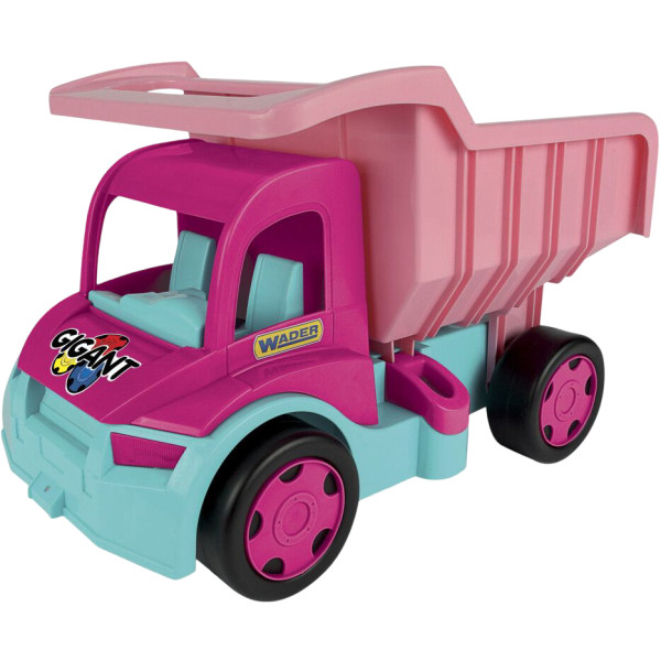 Фото - Базовий ігровий транспорт для малюка Wader Вантажівка "Гігант" для дівчат (без картону) (65006) Фото - Базовий ігровий транспорт для малюка Wader Вантажівка "Гігант" для дівчат (без картону) (65006)
