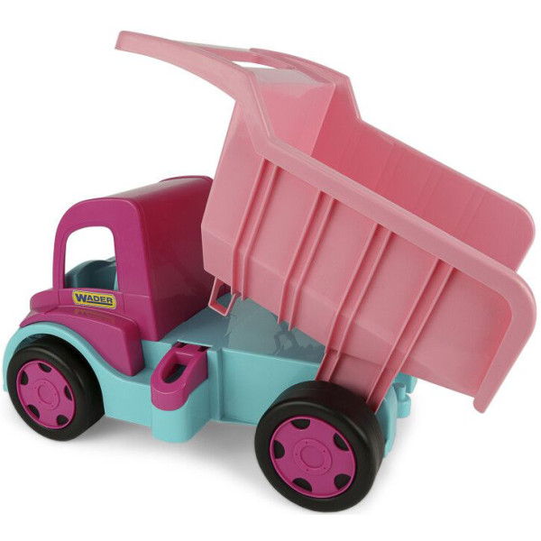 Фото - Базовий ігровий транспорт для малюка Wader Вантажівка "Гігант" для дівчат (без картону) (65006)