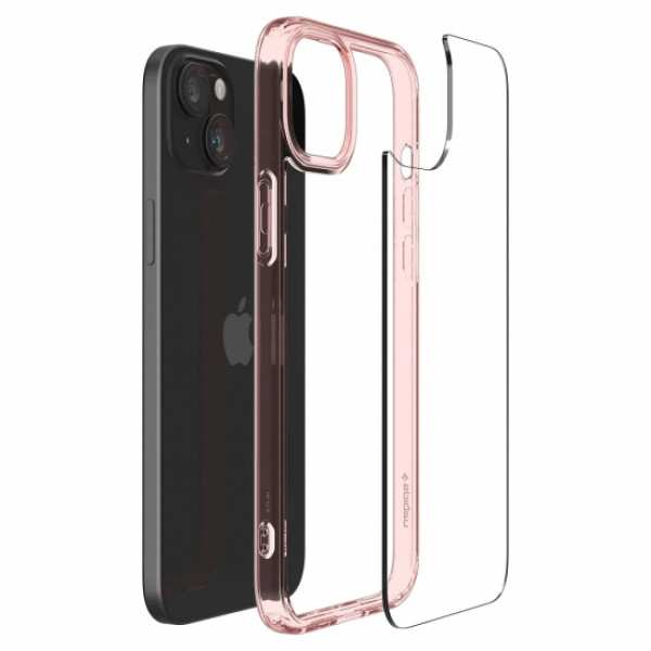 Фото - Чохол для смартфону Spigen for Apple iPhone 15 Ultra Hybrid, Rose Crystal (ACS06795)