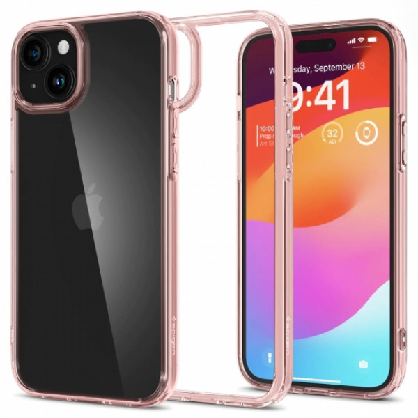 Фото - Чохол для смартфону Spigen for Apple iPhone 15 Ultra Hybrid, Rose Crystal (ACS06795)
