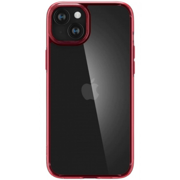Фото - Чохол для смартфону Spigen for Apple iPhone 15 Ultra Hybrid, Red Crystal (ACS06794)