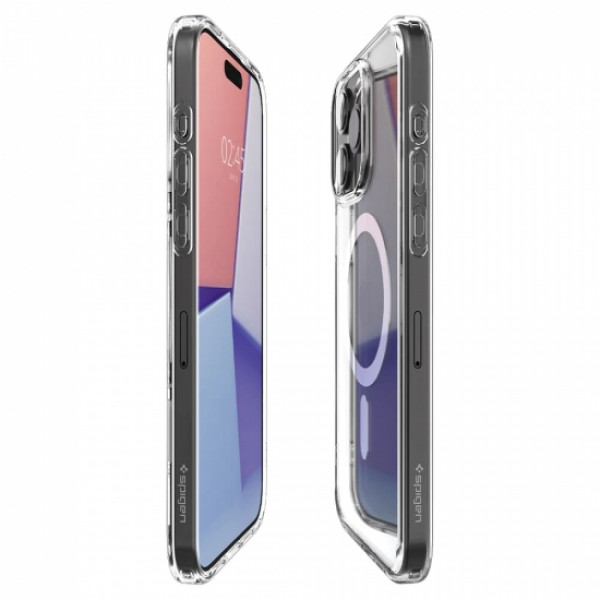 Фото - Чохол для смартфону Spigen for Apple iPhone 15 Pro Ultra Hybrid MagFit, White (ACS06715)