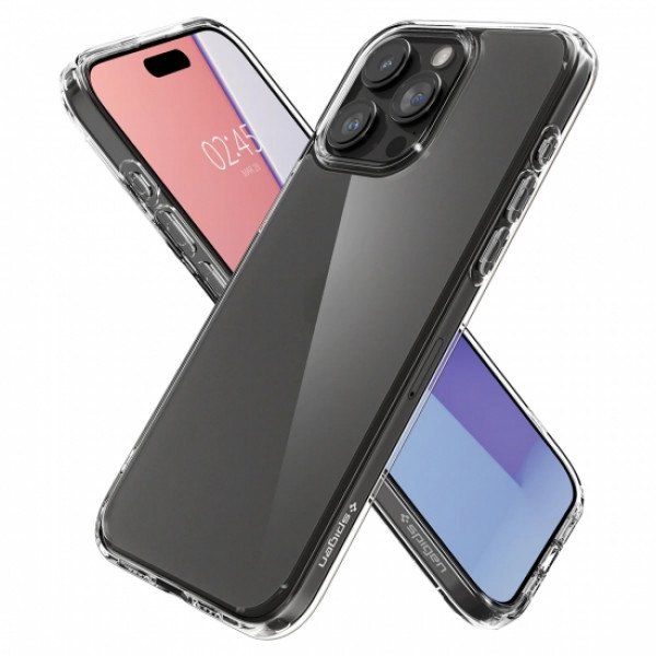 Фото - Чохол для смартфону Spigen for Apple iPhone 15 Pro Ultra Hybrid, Frost Clear (ACS06708)