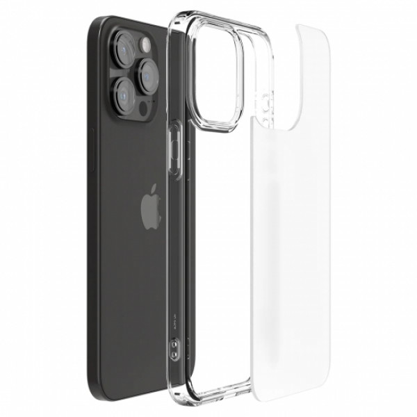 Фото - Чохол для смартфону Spigen for Apple iPhone 15 Pro Ultra Hybrid, Frost Clear (ACS06708)