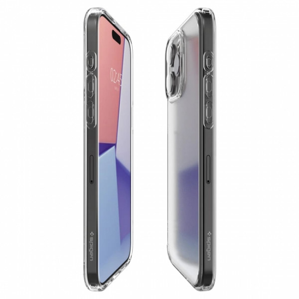Фото - Чохол для смартфону Spigen for Apple iPhone 15 Pro Ultra Hybrid, Frost Clear (ACS06708)
