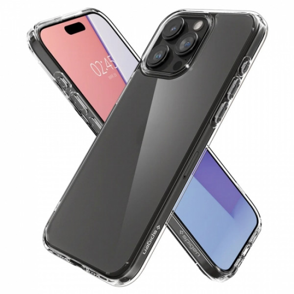 Фото - Чехол для смартфона Spigen for Apple iPhone 15 Pro Ultra Hybrid, Crystal Clear (ACS06707)