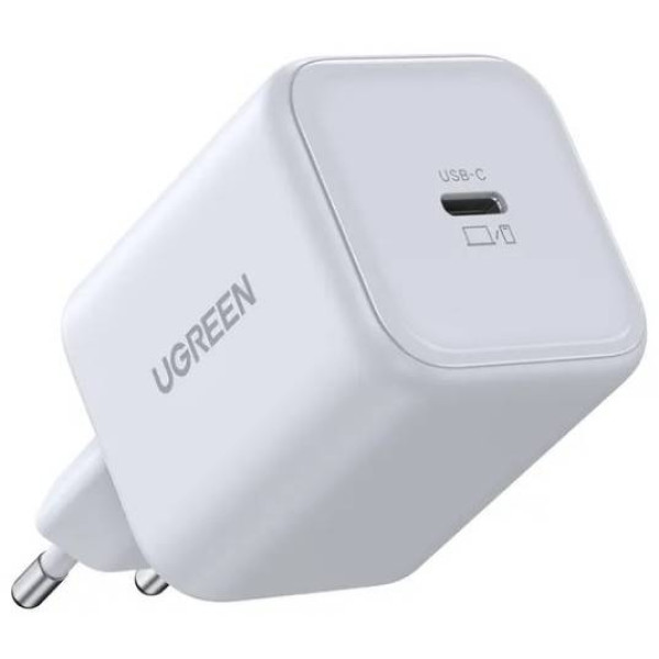 Фото - Мережевий зарядний пристрій UGREEN X524 45W USB-C GaN Fast Charger White (65053) Фото - Мережевий зарядний пристрій UGREEN X524 45W USB-C GaN Fast Charger White (65053)