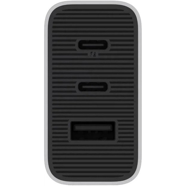 Фото - Мережевий зарядний пристрій CUKTECH 65W GaN 2C1A (AD653CEU) Grey (CUKAD653EUGR)