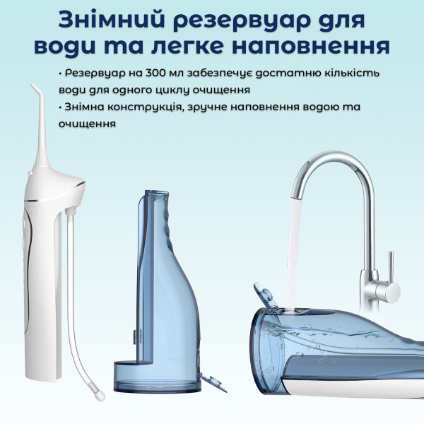 Фото - Ирригатор H2OFloss HF-C102 White