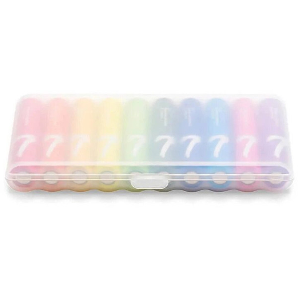 Фото - Батарейка тип AAA CUKTECH AAA rainbow alkaline battery plastic case 10 шт. B07 (CUKAAB07CNMX)